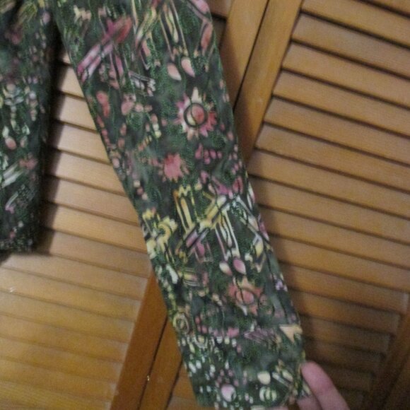 Vintage top, Territory Ahead button down textured embroidered blouse size L - Picture 5 of 7